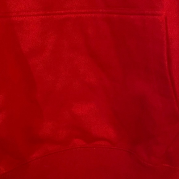 Red Drawstring Hoodie - Picture 3 of 7